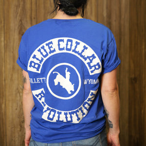 
                  
                    Short Sleeve Blue Revolution Tee
                  
                