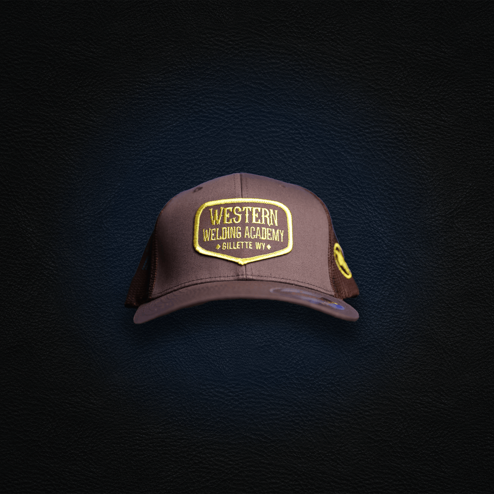 
                  
                    Brown and Gold WWA Hat
                  
                